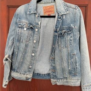 Lucky Brand Light Blue Denim Jacket